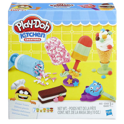 Набор для детского творчества с пластилином &#039;Создай любимое мороженое&#039; (Frozen Treats), из серии &#039;Kitchen Creations&#039;, Play-Doh/Hasbro [E0042] Набор для детского творчества с пластилином 'Создай любимое мороженое' (Frozen Treats), из серии 'Kitchen Creations', Play-Doh/Hasbro [E0042]