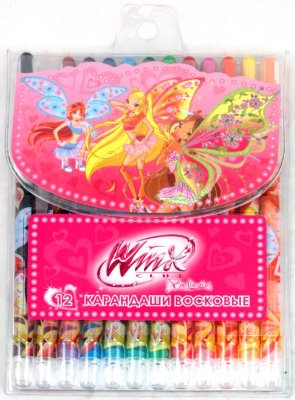 Карандаши восковые 'Winx Club Believix', 12 шт  [TITI-CP-12/W] Карандаши восковые 'Winx Club Believix', 12 шт  [TITI-CP-12/W]