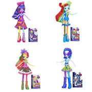 Комплект из 4 кукол My Little Pony Equestria Girls (Девушки Эквестрии), серии 'Радужный рок', Hasbro [A3994set/A883x]