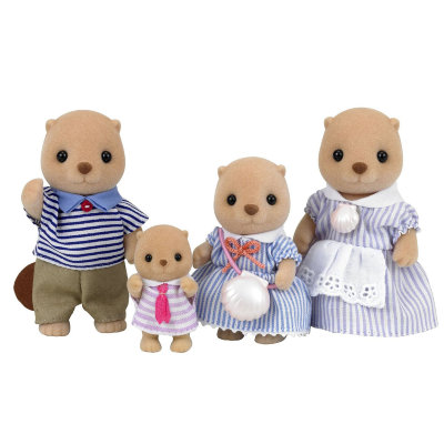 Игровой набор 'Семья Каланов', Sylvanian Families [4797] Игровой набор 'Семья Каланов', Sylvanian Families [4797]