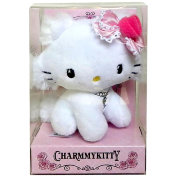 Мягкая игрушка 'Хелло Китти Чарми' (Hello Kitty Charmmykitty), 10 см, в подарочной коробочке, Jemini [150918]