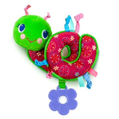 * Развивающая игрушка с прорезывателем &#039;Улитка&#039; (Stretch &#039;n Go Snail), из серии &#039;Pretty in Pink&#039;, Bright Starts [52072] Развивающая игрушка с прорезывателем 'Улитка' (Stretch 'n Go Snail), из серии 'Pretty in Pink', Bright Starts [52072]