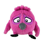 Мягкая игрушка 'Розовая злая птичка - Angry Birds Rio', 12 см, со звуком, Commonwealth Toys [92141pink]