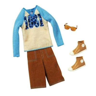 Одежда, обувь и аксессуары для Кена, из серии &#039;Модные тенденции&#039;, Barbie [BCN66] Одежда, обувь и аксессуары для Кена, из серии 'Модные тенденции', Barbie [BCN66]