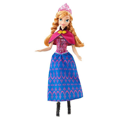 Кукла &#039;Анна&#039; (Musical Magic Anna), музыкальная, 29 см, Frozen ( &#039;Холодное сердце&#039;), Mattel [Y9966] Кукла 'Анна' (Musical Magic Anna), музыкальная, 29 см, Frozen ( 'Холодное сердце'), Mattel [Y9966]
