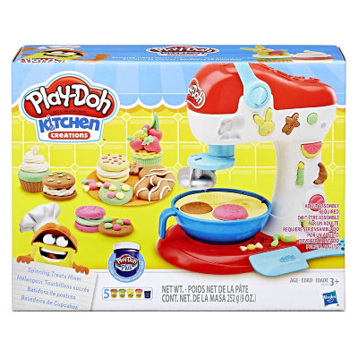 Набор для детского творчества с пластилином &#039;Миксер для сладостей&#039; (Spinning Treats Mixer), из серии &#039;Kitchen Creations&#039;, Play-Doh/Hasbro [E0102] Набор для детского творчества с пластилином 'Миксер для сладостей' (Spinning Treats Mixer), из серии 'Kitchen Creations', Play-Doh/Hasbro [E0102]