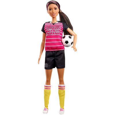 Кукла Барби &#039;Футболист&#039;, из серии &#039;Я могу стать&#039;, Barbie, Mattel [GFX26] Кукла Барби 'Футболист', из серии 'Я могу стать', Barbie, Mattel [GFX26]
