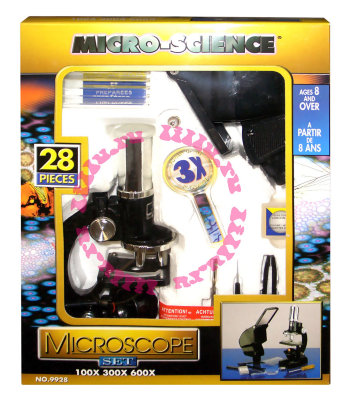 Набор &#039;Микроскоп с проектором&#039;, 600x Eastcolight [9928] Набор 'Микроскоп' [88011]