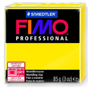Полимерная глина FIMO Professional, чисто-желтая, 85г, FIMO [8004-100]