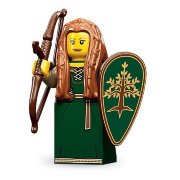 Минифигурка 'Лесной лучник', серия 9 'из мешка', Lego Minifigures [71000-15]