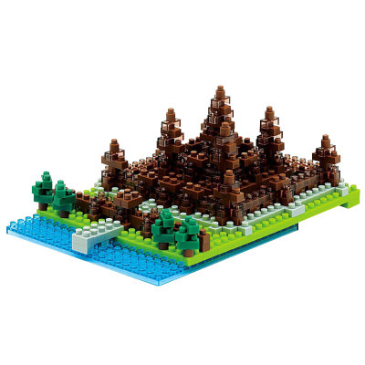 Конструктор 'Ангкор-Ват' из серии 'Достопримечательности', nanoblock [NBH-032] Конструктор 'Ангкор-Ват' из серии 'Достопримечательности', nanoblock [NBH-032]