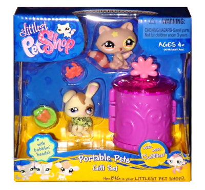 Подарочный набор 'Мода', с Енотом и Зайцем, Littlest Pet Shop, Hasbro [65134] Подарочный набор 'Мода', с Енотом и Зайцем, Littlest Pet Shop, Hasbro [65134]