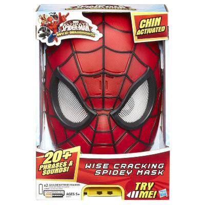 Электронная маска &#039;Spider-Man - Человек-Паук&#039;, из серии &#039;Ultimate Spider-Man. Web-Warriors&#039;, Hasbro [B0570] Электронная маска 'Spider-Man - Человек-Паук', из серии 'Ultimate Spider-Man. Web-Warriors', Hasbro [B0570]