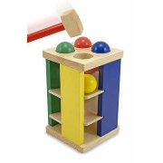 Деревянная игрушка 'Башня-колотушка с шариками', Melissa&Doug [3559/13559]