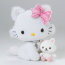 Мягкая игрушка 'Хелло Китти Чарми с мишкой' (Hello Kitty Charmmykitty), 20 см, Jemini [150919] - 150919.jpg