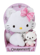 Мягкая игрушка 'Хелло Китти Чарми с мишкой' (Hello Kitty Charmmykitty), 20 см, Jemini [150919]