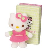 Мягкая игрушка 'Хелло Китти' (Hello Kitty), 10 см, в подарочной коробочке, Jemini [150681-2]