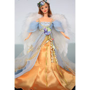 Кукла Барби 'Арфистка-Ангел' (Harpist Angel Barbie) из серии 'Angels of Music', коллекционная Mattel [18894]