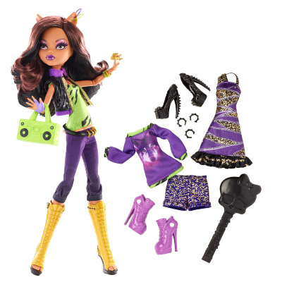 Кукла &#039;Клодин Вульф&#039; (Clawdeen Wolf) с дополнительной одеждой, из серии &#039;Я люблю моду&#039;, Monster High, Mattel [BBR85] Кукла 'Клодин Вульф' (Clawdeen Wolf) с дополнительной одеждой, из серии 'Я люблю моду', Monster High, Mattel [BBR85]