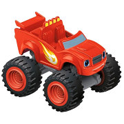 Машинка 'Пламя в гонках по грязи' (Mud Racin' Blaze), из серии 'Вспыш и чудо-машинки' (Blaze and The Monster Machines), Fisher Price, Mattel [CJJ47]