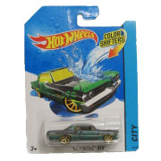 Модель автомобиля Pontiac GTC, изменяющая цвет: зеленый металлик, из серии 'Color Shifters', Hot Wheels, Mattel [BHR53]
