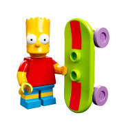 Минифигурка 'Барт Симпсон', серия The Simpsons 'из мешка', Lego Minifigures [71005-02]