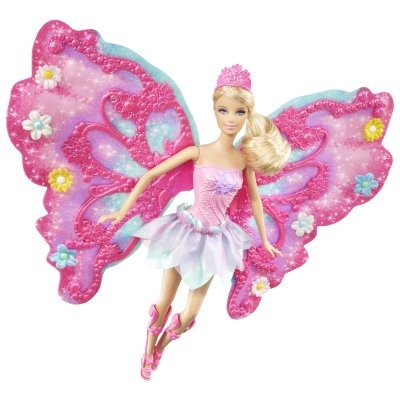 Кукла Барби-фея 'Порхающий цветок' (Flower’n Flutter Fairy), Barbie, Mattel [W4469] Кукла Барби-фея 'Порхающий цветок' (Flower’n Flutter Fairy), Barbie, Mattel [W4469]