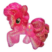 Мини-пони 'из мешка' - прозрачная сверкающая Pinkie Pie, 1a серия 2014, My Little Pony [A8331-04]