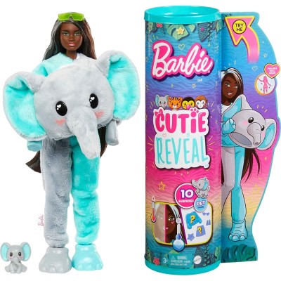 Кукла Барби &#039;Слон&#039;, из серии &#039;Милашка&#039; (Cutie), Barbie, Mattel [HKP98] Кукла Барби 'Слон', из серии 'Милашка' (Cutie), Barbie, Mattel [HKP98]