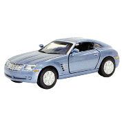 Модель автомобиля Chrysler Crossfire, серо-голубой металлик, 1:43, серия 'Top-100', Autotime [1025/73401/12]