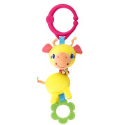 * Развивающая игрушка с прорезывателем 'Жираф' (Shimmy Shakers), из серии 'Дрожащий дружок', 'Pretty in Pink', Bright Starts [52073-2]