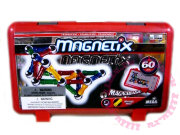 Конструктор магнитный Magnetix, 60 деталей, пластмассовая коробка [29412]