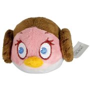 Мягкая игрушка 'Злая птичка Принцесса Лейя' (Angry Birds Star Wars - Princess Leia), 12 см, Commonwealth Toys [93227]