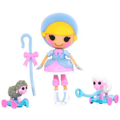 Мини-кукла &#039;Little Bah Peep&#039;, 7 см, сказочная серия, Lalaloopsy Mini [513940-01] Мини-кукла 'Little Bah Peep', 7 см, сказочная серия, Lalaloopsy Mini [513940-01]