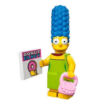 Минифигурка &#039;Мардж Симпсон&#039;, серия The Simpsons &#039;из мешка&#039;, Lego Minifigures [71005-03] Минифигурка 'Мардж Симпсон', серия The Simpsons 'из мешка', Lego Minifigures [71005-03]