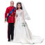 * Набор кукол 'Уильям и Катерина – королевская свадьба', Barbie Gold Label, коллекционные Mattel [W3420] - W3420.jpg
