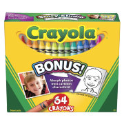Разноцветные восковые мелки, 64 штуки, Crayola [52-0064]