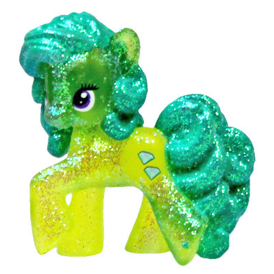 Мини-пони &#039;из мешка&#039; - прозрачная сверкающая Green Jewel, 1a серия 2014, My Little Pony [A8331-05] Мини-пони 'из мешка' - прозрачная сверкающая Green Jewel, 1a серия 2014, My Little Pony [A8331-05]