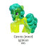 Мини-пони 'из мешка' - прозрачная сверкающая Green Jewel, 1a серия 2014, My Little Pony [A8331-05] - A8331-05a.jpg