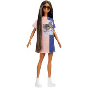 Кукла Барби, обычная (Original), из серии 'Мода' (Fashionistas), Barbie, Mattel [FXL43]