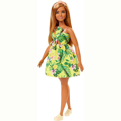 Кукла Барби, пышная (Curvy), из серии &#039;Мода&#039; (Fashionistas) Barbie, Mattel [FXL59] Кукла Барби, пышная (Curvy), из серии 'Мода' (Fashionistas) Barbie, Mattel [FXL59]