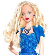 Кукла Барби 'Мисс Сапфир - сентябрь' (Miss Sapphire - September) из серии 'Мой драгоценный камень' ('Birthstone Beauties'), Barbie Pink Label, коллекционная Mattel [K8698]