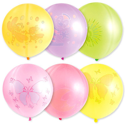 Воздушные шарики 48 см неон с рисунком ассорти, 50 шт [1103-0016] Воздушные шарики 48 см неон с рисунком ассорти, 50 шт [1103-0016]