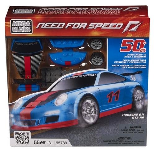 Конструктор 'NFS Porsche 911 GT3 RS', Need For Speed, Mega Bloks [95789]