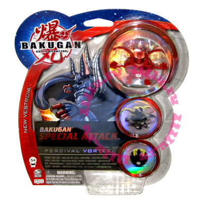 Специальный набор Special Attack 'Percival Vortex', красный, для игры 'Бакуган', Bakugan Battle Brawlers [64281-318] Специальный набор Special Attack 'Percival Vortex', красный, для игры 'Бакуган', Bakugan Battle Brawlers [64281-318]