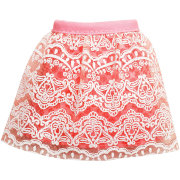 Одежда для Барби 'Розовая юбка с белыми узорами' из серии 'Мода', Barbie, Mattel [CMV55]