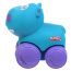 * Игрушка на колесиках 'Бегемот', большая, из серии Wheel Pals Animal Tracks, Playskool-Hasbro [39184-14] - 39184b1.jpg