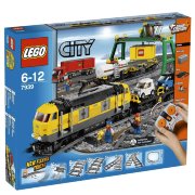 * Конструктор 'Товарный поезд', моторизованный, из серии 'Железная дорога', Lego City [7939]