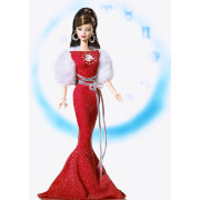 Кукла Барби 'Овен 21 марта - 19 апреля' (Aries March 21 - April 19) из серии 'Зодиак', Barbie Pink Label, коллекционная Mattel [C6240]