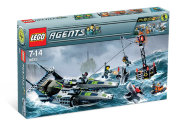Конструктор "Миссия 4: Спасение на скоростном катере", серия Lego Agents [8633]